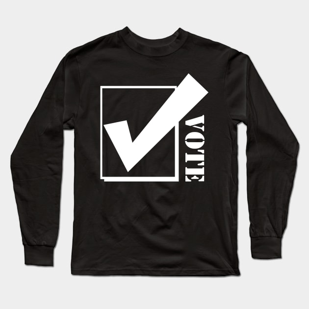 Vote (Checkbox) 2 Long Sleeve T-Shirt by Maries Papier Bleu